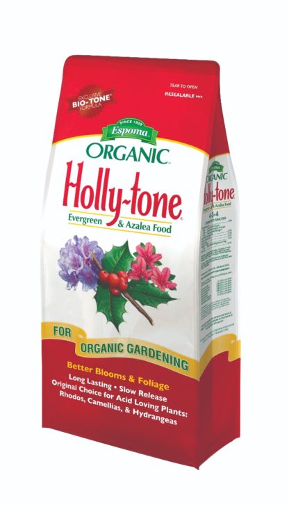 bag of epsoma organic holly-tone