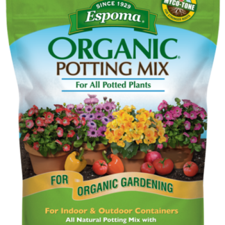 bag of epsoma organic potting mix